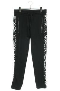 モンクレール MONCLER PANTALONE サイズ:M サイドロゴスウェットロングパンツ 中古 OM10