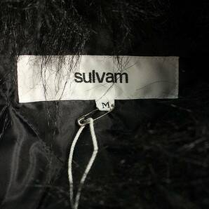 サルバム sulvam 22AW SQ-C04-600 サイズ:M フェイクファーボリュームロングコート 中古 BS99の画像3