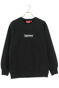 シュプリーム SUPREME 15AW Box Logo Crewneck サイズ:L ボックスロゴクルーネックスウェット 中古 OM10