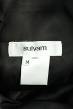 サルバム sulvam 22AW SQ-P05-110 サイズ:M ハウンドトゥースチェックフロントポケットロングパンツ 中古 BS99_画像3