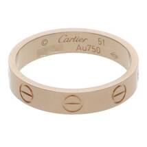 カルティエ Cartier MINI LOVE RING/ミニラブリング サイズ:11号/51 K18PGリング 中古 NO05_画像2