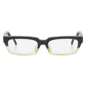 カネコメガネ 金子眼鏡 與市 Y-5 アセテートスクエアフレーム眼鏡 中古 BS99