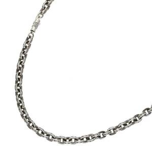 クロムハーツ Chrome Hearts PAPER CHAIN 18/ペーパーチェーン18inch サイズ:18inch シルバーネックレス 中古 SS07