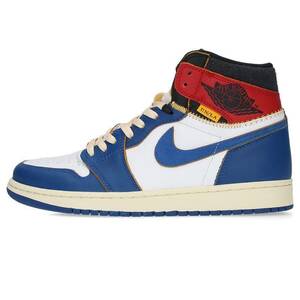 ナイキ NIKE ユニオン AIR JORDAN 1 RETRO HI NRG UNION BV1300-146 サイズ:27cm エアジョーダン1レトロハイエナジースニーカー 中古 SB01