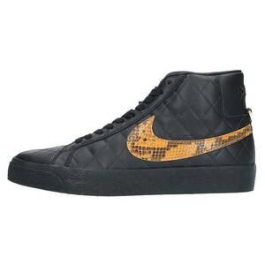 ナイキ NIKE シュプリーム SB ZOOM BLAZER MID QS DV5078-001 サイズ:26.5cm ズームブレーザースニーカー 中古 BS99