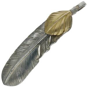 Семиларистый негабаритный перьев Горо, негабаритный, негабаритный ожерелье, использованный SB01