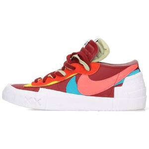 ナイキ NIKE サカイ BLAZER LOW/SACAI/KAWS DM7901-600 サイズ:28cm カウズブレザーロースニーカー 中古 BS99