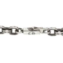 クロムハーツ Chrome Hearts PAPER CHAIN 18/ペーパーチェーン18inch サイズ:18inch シルバーネックレス 中古 SJ02_画像3