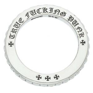 クロムハーツ Chrome Hearts TFP PNK JVI/トゥルーファッキンパンク サイズ:10号 ジュビパンク/シルバーリング 中古 NO05