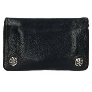  Chrome Hearts Chrome Hearts 1ZIP/1 Zip Starbo tan leather бумажник кошелек б/у OM10