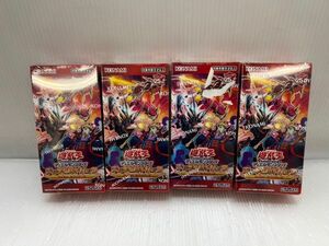 SD135-23121-073【未開封】遊戯王 デッキビルドパック ワイルド・サバイバーズ DBWS 未開封 BOX ４個セット