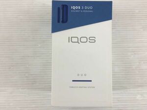 DS033-1213-163【中古】IQOS 3 DUO アイコス3 デュオ ブルー