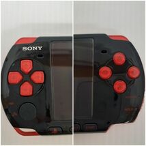 SZ75-1215-35 【中古・美品】 PSP バリューパック ブラック レッド 黒 赤 エディション PSP-3000 本体 動作確認済み ゲーム機_画像7