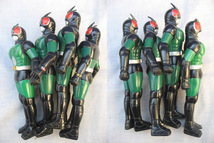 ■仮面ライダー４体 BLACK RX 高さ17㎝程度 送料:定形外350円_画像9