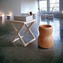 X stool whitewash / Rafa Rotterdam #Actus #Cassina #Magis 北欧 展示品 モデルルーム オランダ デンマーク スツール サイドテーブル_画像3