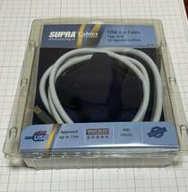 サエクコマーズ　SUPRA cables USB 2.0 2m typeA-B_画像1