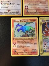 1st Edition Shining Charizard ひかる リザードン ポケモン カード Crystal Type 初期 美品 ルギア Lugia クリスタルタイプ 1999 5枚_画像5