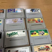 NINTENDO 任天堂 など　スーパーファミコン 　ゲームカセット まとめ 40本セット 現状品_画像7