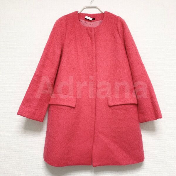 <Merceria Dressterior>ノーカラーAライン コート 36