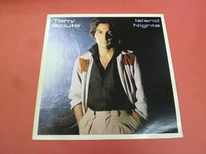 L3-231219★LP★TONY SCIUTO/ISLAND NIGHT★トニー・シュート★盤面白い汚れ・キズ有★シール貼付★JE36152