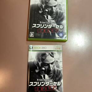 後方互換対応済 Xbox360★スプリンターセル 二重スパイ★used☆Splinter Cell☆import Japan JPの画像1