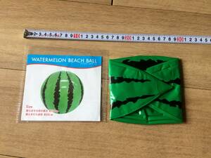  beach ball ... watermelon west . postage the cheapest 164 jpy summer swimsuit pool sea playing in water 