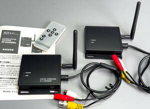 ビデオ映像トランスミッター　デジタル2.4GHz帯無線送受信システム　Wireless AV Sender AT-2620AVS