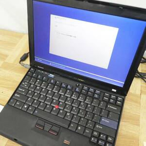 US665【珍品】Lenovo　ThinkPad　ノートPC　型番不明　BIOS起動OK　中古　現状　ジャンク　/3