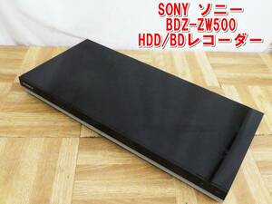 P585【手渡しOK】SONY ソニー　HDD/BDレコーダー　BDZ-ZW500　4K対応　2016年製　通電のみOK　/5