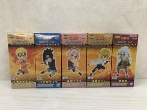 NARUTO ナルト ワールドコレクタブルフィギュア 全5種 未開封品 sytketc069324