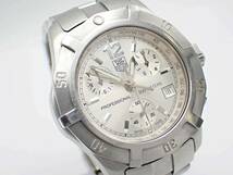 稼働品☆TAG HEUER タグホイヤー QZ メンズ腕時計 エクスクルーシブ CN1111 プロフェッショナル 200M デイト クロノグラフ/J097536_画像2
