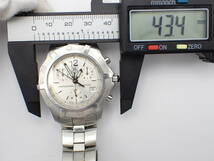 稼働品☆TAG HEUER タグホイヤー QZ メンズ腕時計 エクスクルーシブ CN1111 プロフェッショナル 200M デイト クロノグラフ/J097536_画像7