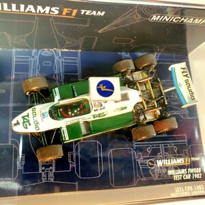 MINICHAMPS 1 /43 6輪「WILLIAMS F-1 TEAM WILLIAMS FW088 TEST CAR 1982」新品未使用 647