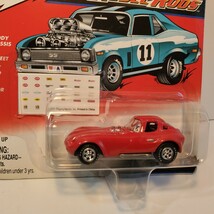 JOHNNY LIGHTNING 1/64？「VW KARMANN- GHIA 1964」「 AUSTIN HEALEY SPRITE 1959」「CHEETAH」3台セット 新品未開封 655_画像7