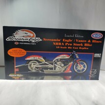 Screamin Eagle/Vance& Hines 1/9「 NHRA pro Stock Bike HARLEY DAVIDSON」ドラッグレース リミテッドエディション 未使用 675_画像2