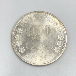 12.1KA-A861★東京オリンピック 1000円 銀貨★千円銀貨 記念硬貨/1964年 昭和39年/東京五輪 Olympic 大型 シルバー silver 銀 /DA5 DB0