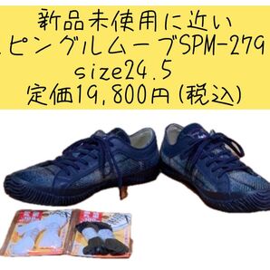 新品未使用に近い スピングルムーブSPM-279 size24.5 定価19,800円(税込)