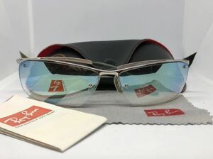 ★美品 希少★ Ray-Ban RB3183 TOPBAR 003/Z1 B'z稲葉モデル *260