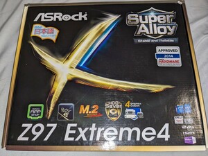 BIOS起動確認済み マザーボード ASRock Z97 Extreme4 LGA 1150 Intel Z97 HDMI SATA 6Gb/s USB 3.0 ATX Intel Motherboard ジャンク パーツ