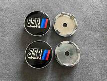 SSR ホイールキャップ ホイール ハブキャップ センター キャップ保護 防塵 4個セット 外径60mm T323番_画像3