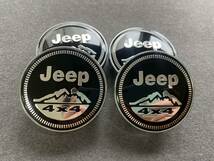 ジープ JEEP ホイールキャップ ホイール ハブキャップ センター キャップ保護 防塵 4個セット 外径60mm T428番_画像2