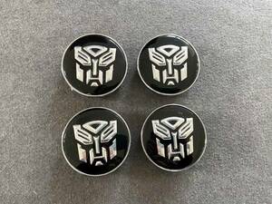 汎用Transformers ホイールキャップ ホイール ハブキャップ センター キャップ保護 防塵 4個セット 外径60mm T90番