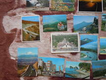 色々な観光地での乗用車やバスの写真がある絵葉書です。1枚使用済。外国物が2か3枚あり。52枚まとめて_画像4