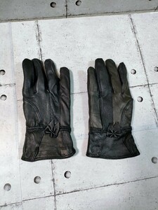 ① imitation leather gloves leather glove black 