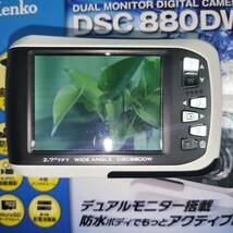 美品◇◇Kenko デュアルモニターデジタルカメラ DSC880DW IPX8相当防水 DSC880DW_画像9