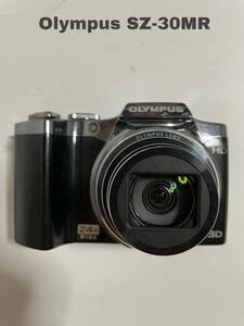 超美品◇◇OLYMPUS デジタルカメラ機能 フルハイビジョンムービー Olympus SZ-30MRブラック　(起動操作確認済み)