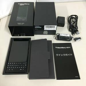 ■BlackBerry KEY2 Black BBF100-9 128GB ブラックベリー キー2 スマホ スマートフォン　【23/1214/01