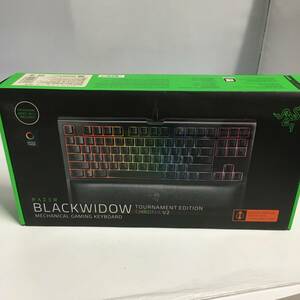 ●Razer ゲーミングキーボード BLACKWIDOW CHROMA V2 レーザー　【23/1216/01