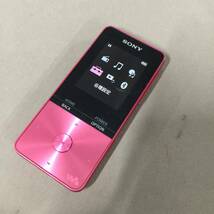 ◆SONY WALKMAN 16GB NW-S315 ピンク ソニー ウォークマン　【23/1228/01_画像1