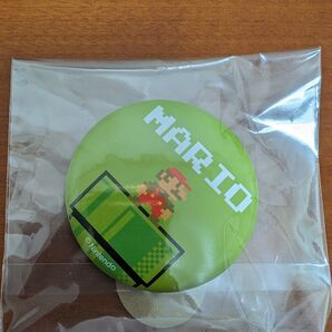 マリオ缶バッジ